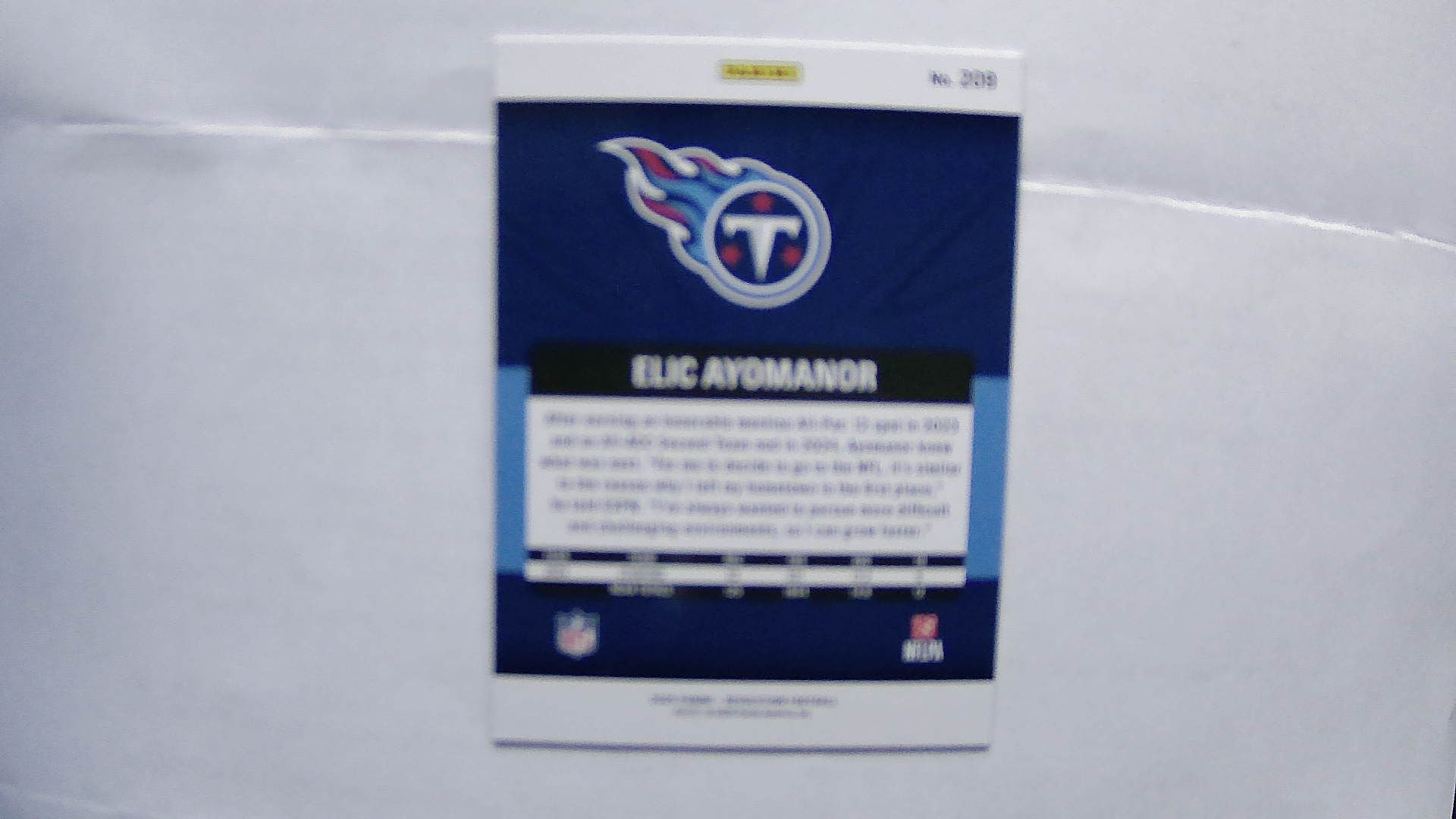 2025 Panini Revolution Elic Ayomanor #209