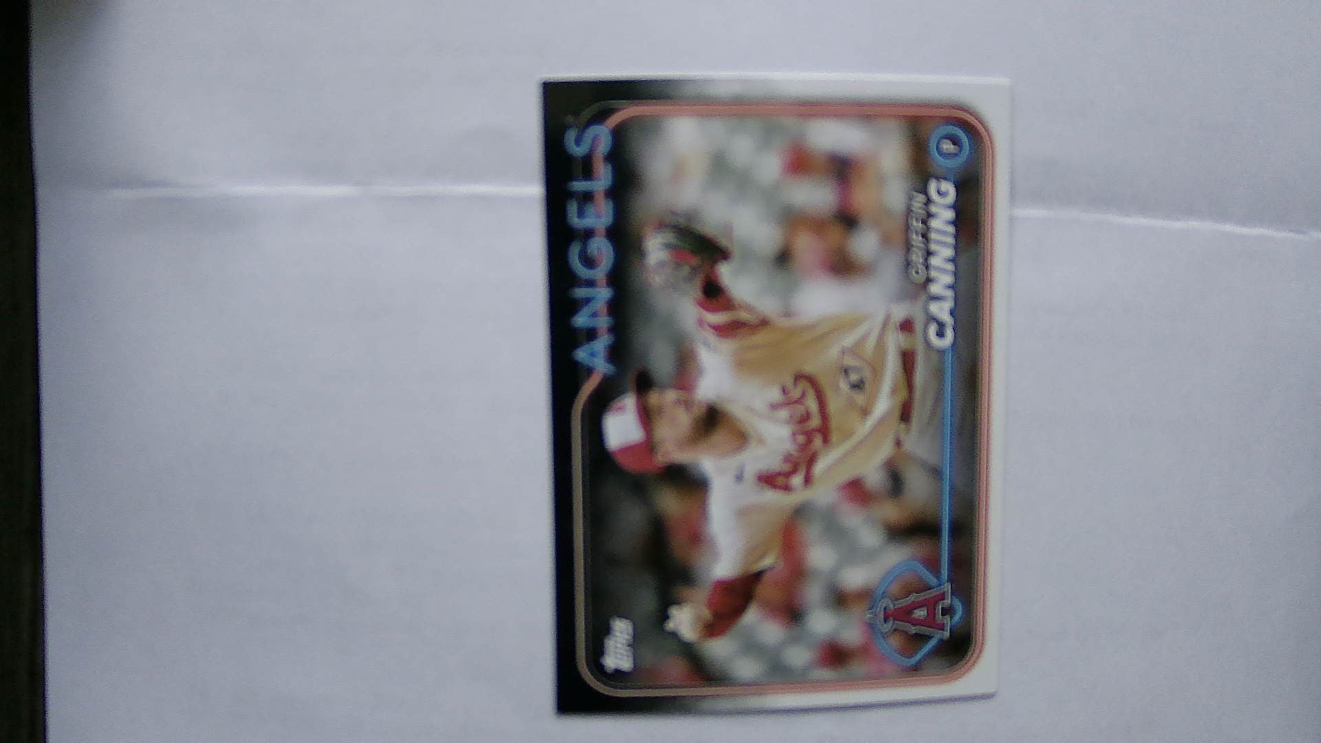 2024 Topps Los Angeles Angels Griffin Canning #LAA-4