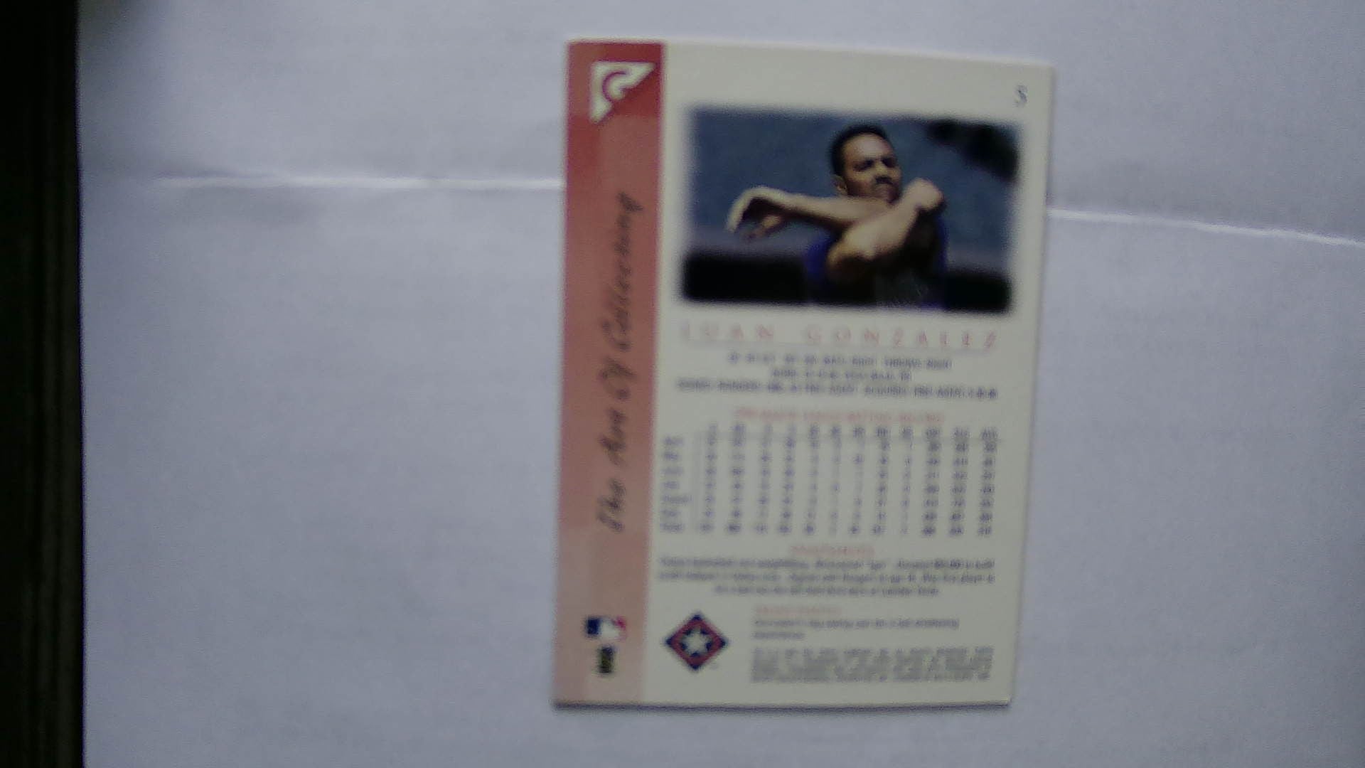 1999 Topps Gallery Juan Gonzalez #5