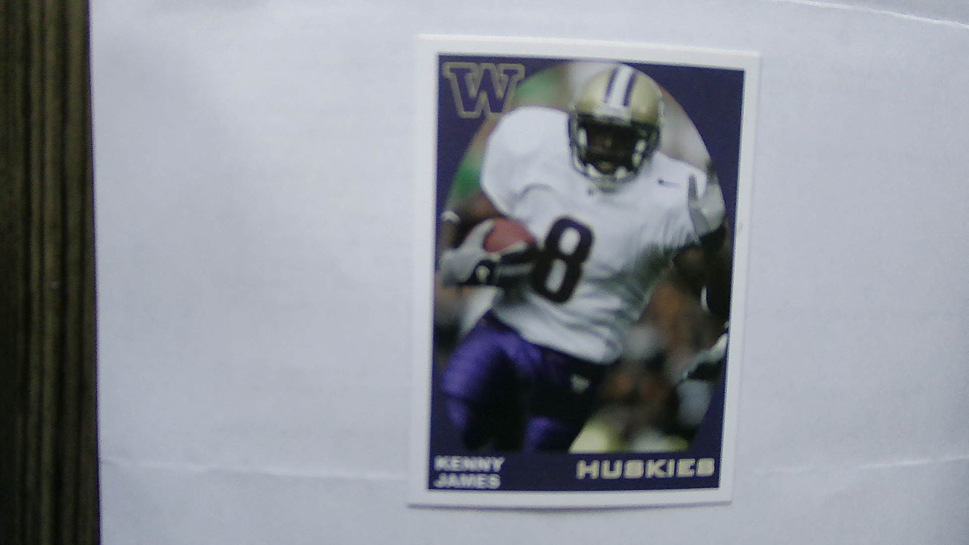 2006 High Step Washington Huskies Kenny James #7